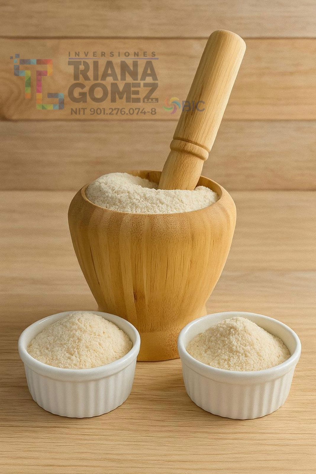 Cereal de arroz, sémola de arroz y harina de arroz (Panadería, repostería, pastas, masas, rebozados, productos fritos, sopas instantáneas, alimentos infantiles, cereales, barras energéticas, condimentos, salsas, espesantes, vehículos y premezclas. ✓ Presentación: 500gr, 1kg, 25kg y 50kg.