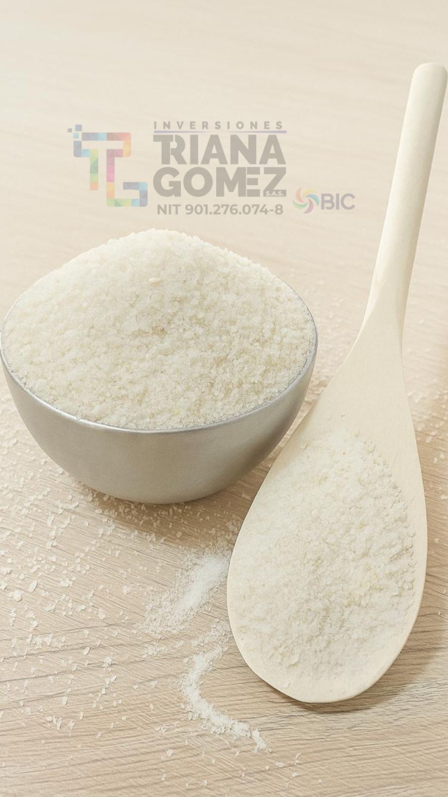 Grist (Panadería, repostería, pastas, masas, rebozados, productos fritos, sopas instantáneas, alimentos infantiles, cereales, barras energéticas, condimentos, salsas, espesantes, vehículos y premezclas.